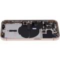 Back Housing W/ Small Pre-Installed Compatible For iPhone 14 Pro (International Version) (No Logo) (Aftermarket Plus) (Gold)