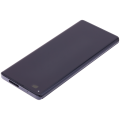 OLED Assembly With Frame Compatible For Motorola Edge 5G (XT2063 / 2020) (Genuine OEM) (Midnight Magenta)