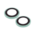 Casper Camera Lens Protector Compatible For iPhone 15 / 15 Plus (blue) (Clear)