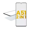 2 in 1 Front Glass With OCA Pre-Installed Compatible For Samsung Galaxy A51 4G (A515 / 2019)